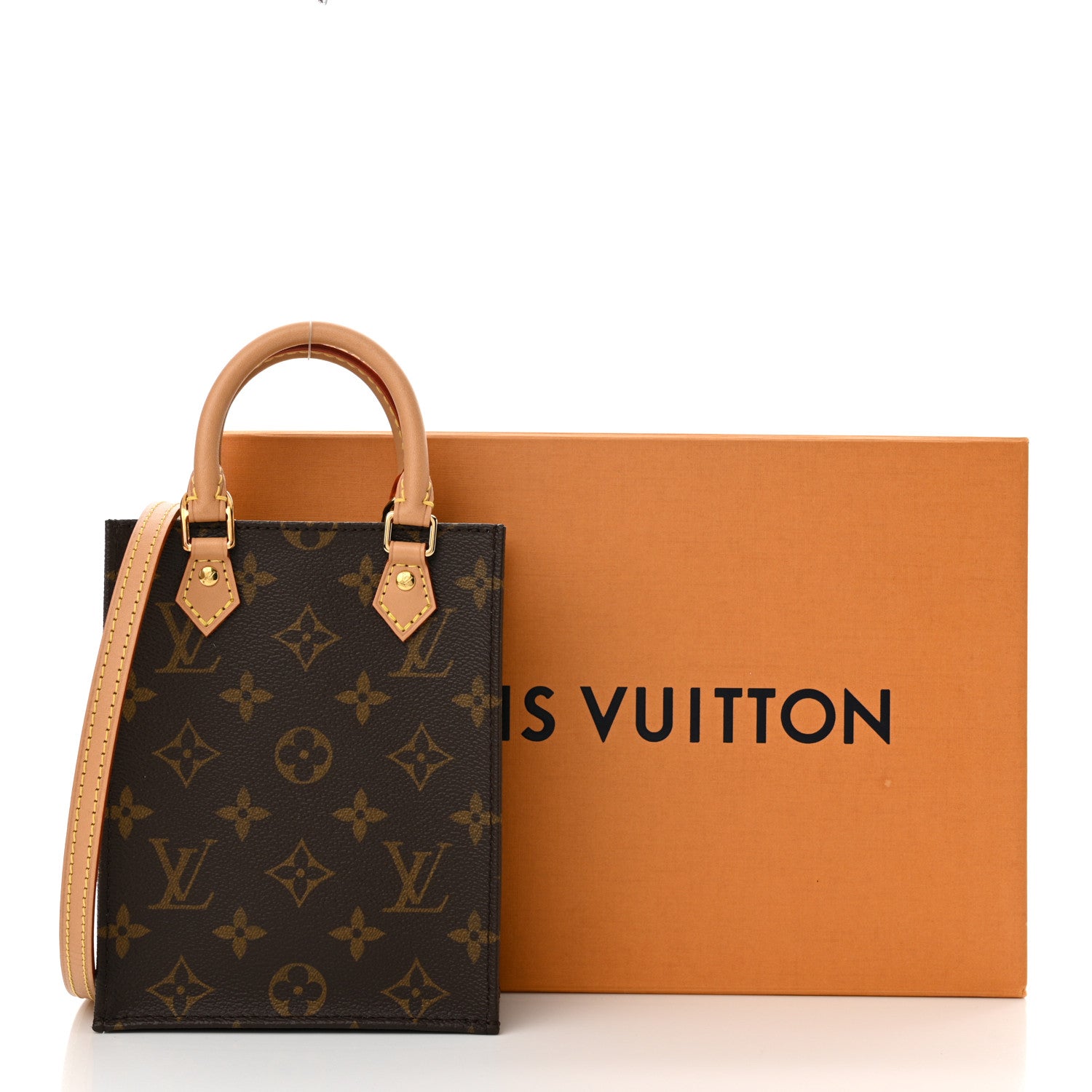 Louis Vuitton Monogram Petit Sac Plat 10 of 10