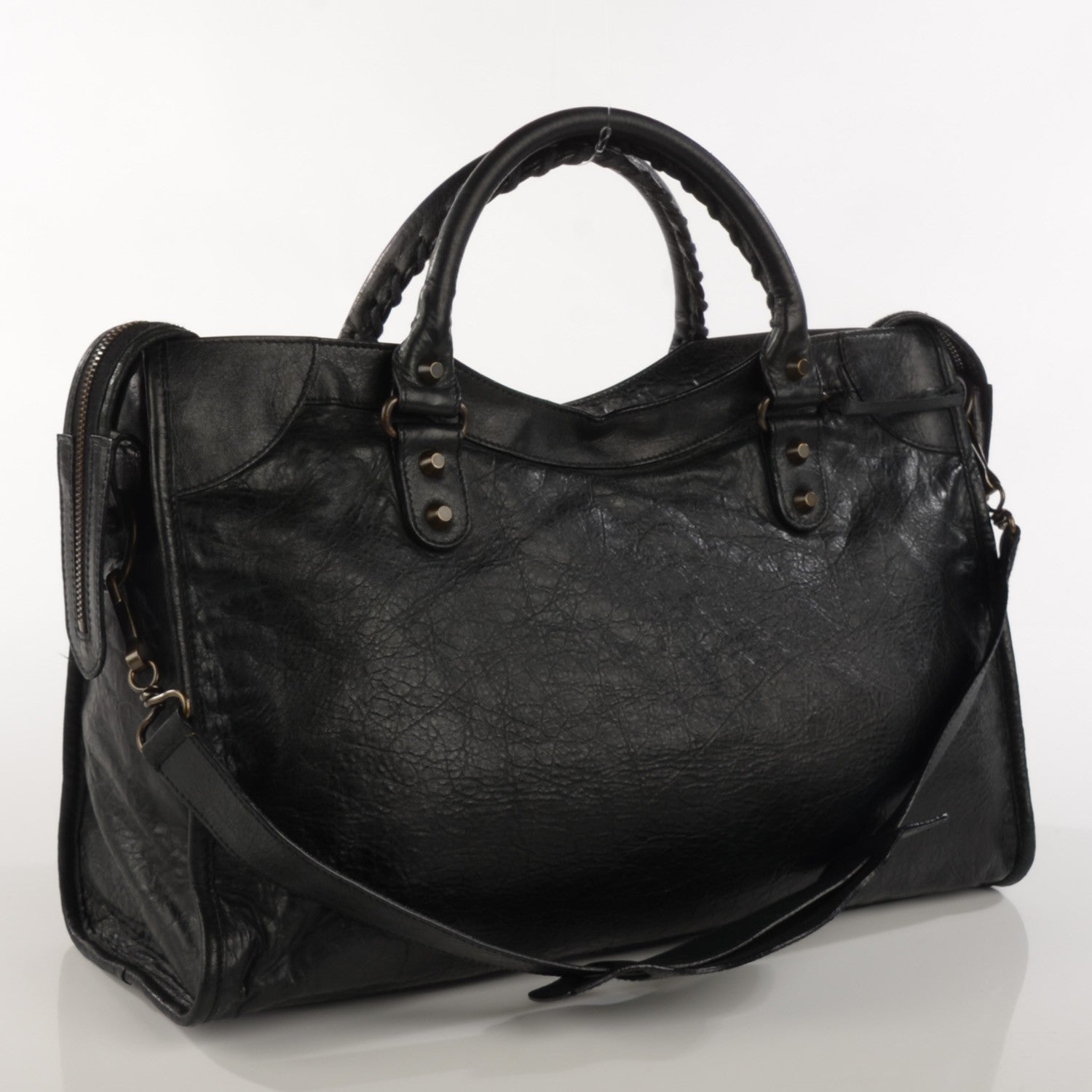Balenciaga Agneau Classic Hardware City Black 3 of 9