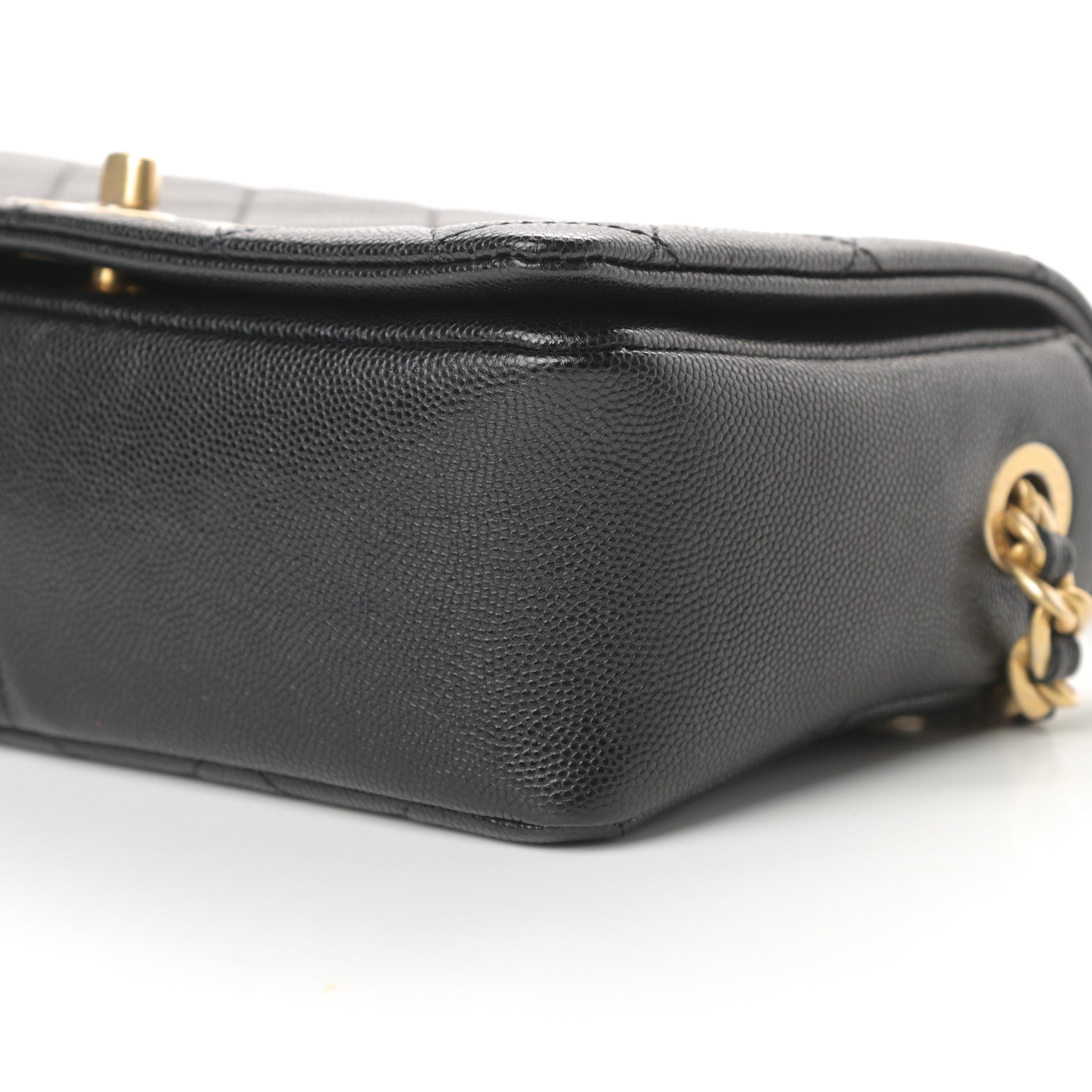 Chanel Caviar Quilted Small Fashion Therapy Flap Bag Black 10 of 11
