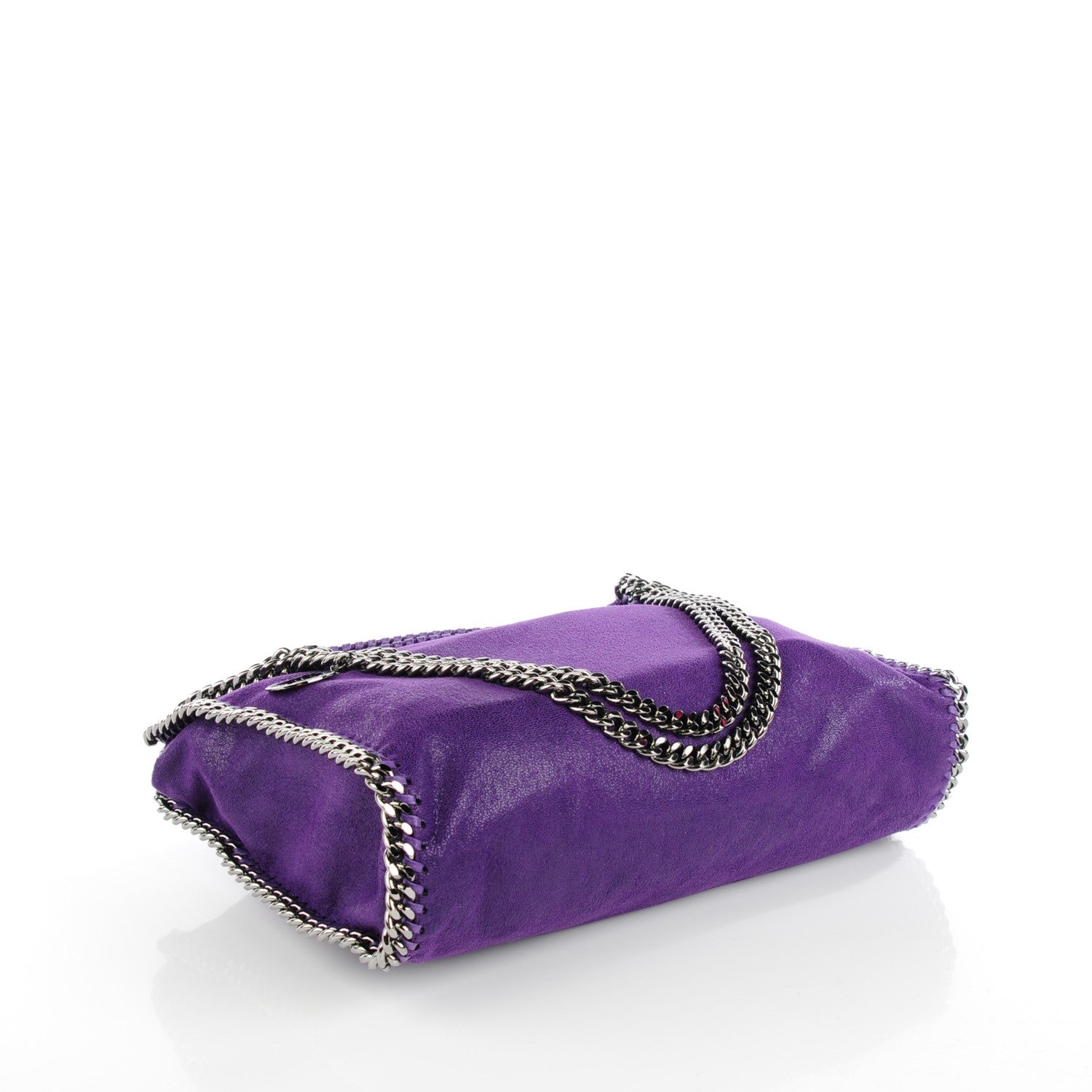 Stella McCartney Shaggy Deer Small Falabella Tote Bright Purple 4 of 8