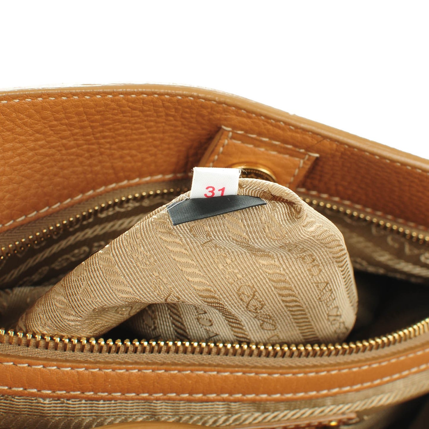 Vitello Daino East West Tote Ambra