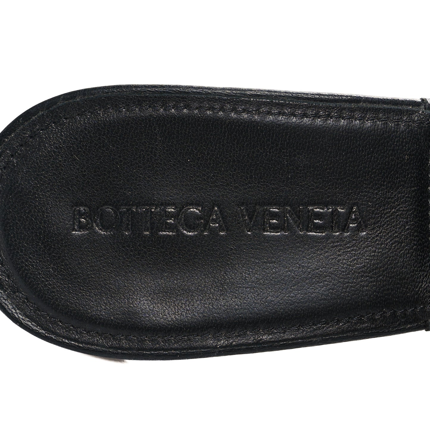 Nappa Maxi Intrecciato Lido Mule Sandals 39 Black