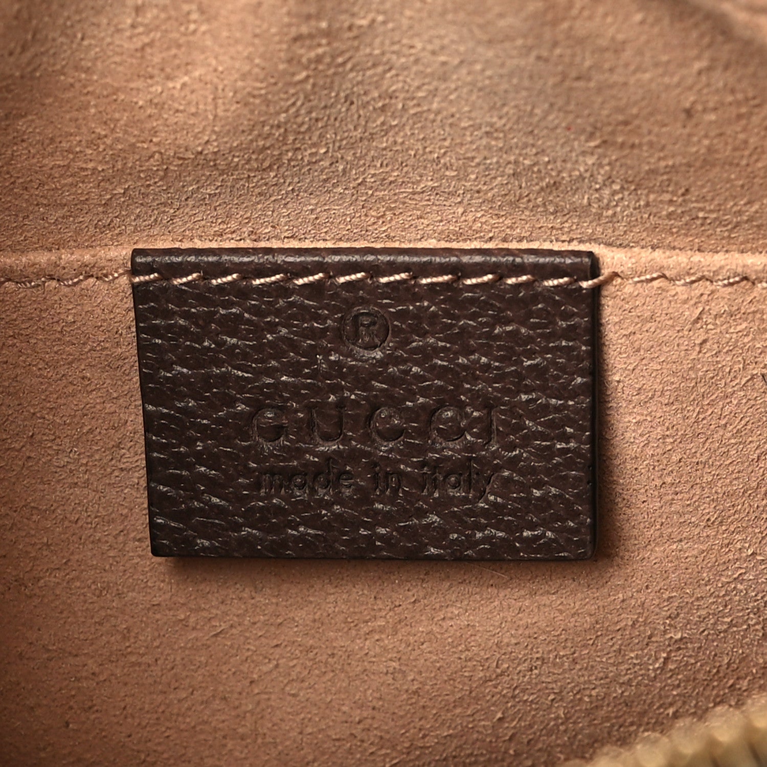 Gucci GG Supreme Monogram Web Mini Ophidia Shoulder Bag Brown 7 of 11