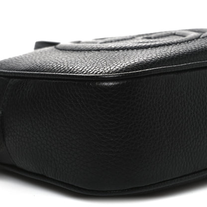 Gucci Pebbled Calfskin Small Soho Disco Bag Black 9 of 10