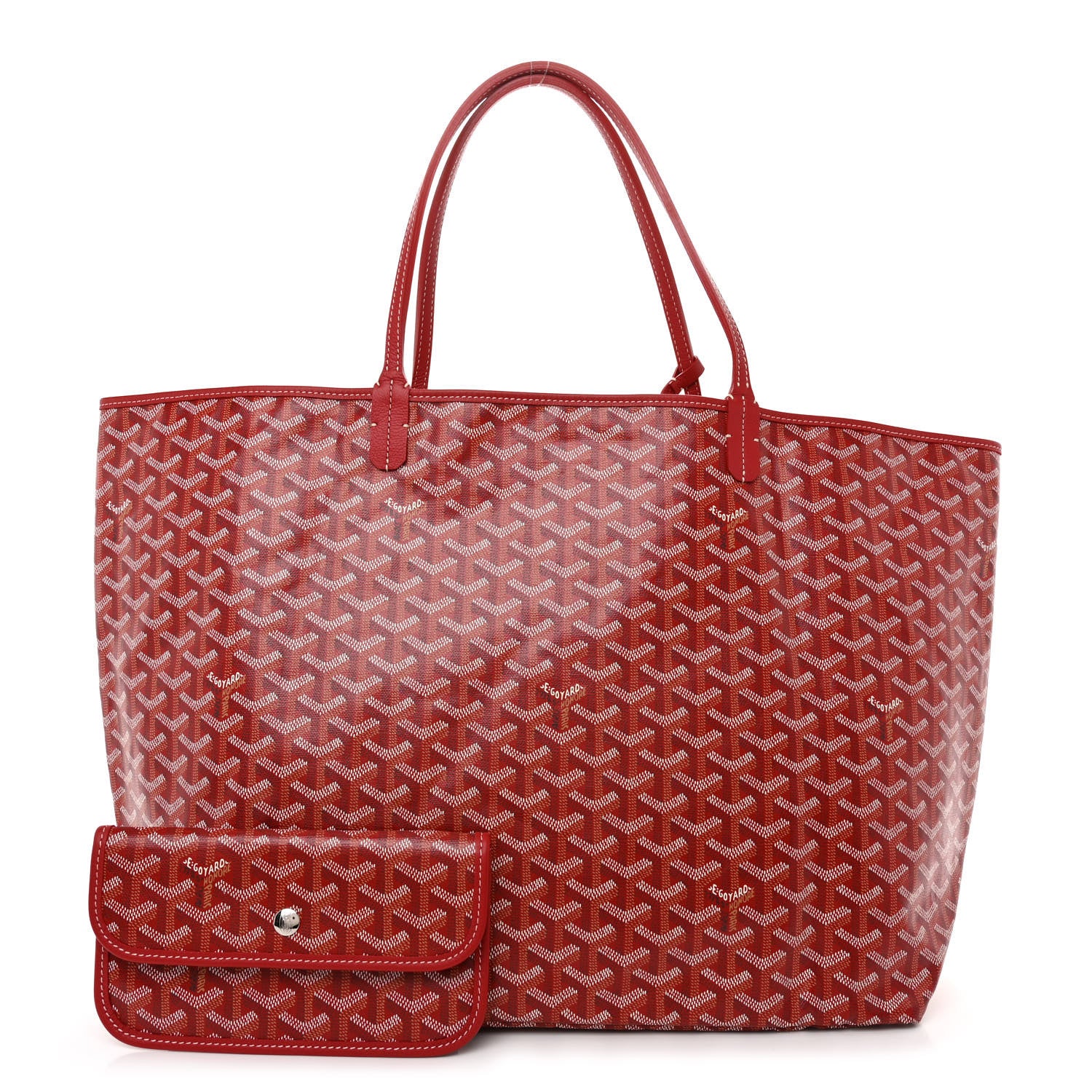 Goyard Goyardine Saint Louis GM Red 3 of 12