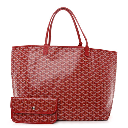 Goyard Goyardine Saint Louis GM Red 3 of 12
