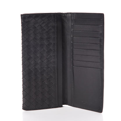 Bottega Veneta Nappa Intrecciato Flap Wallet Black 5 of 6