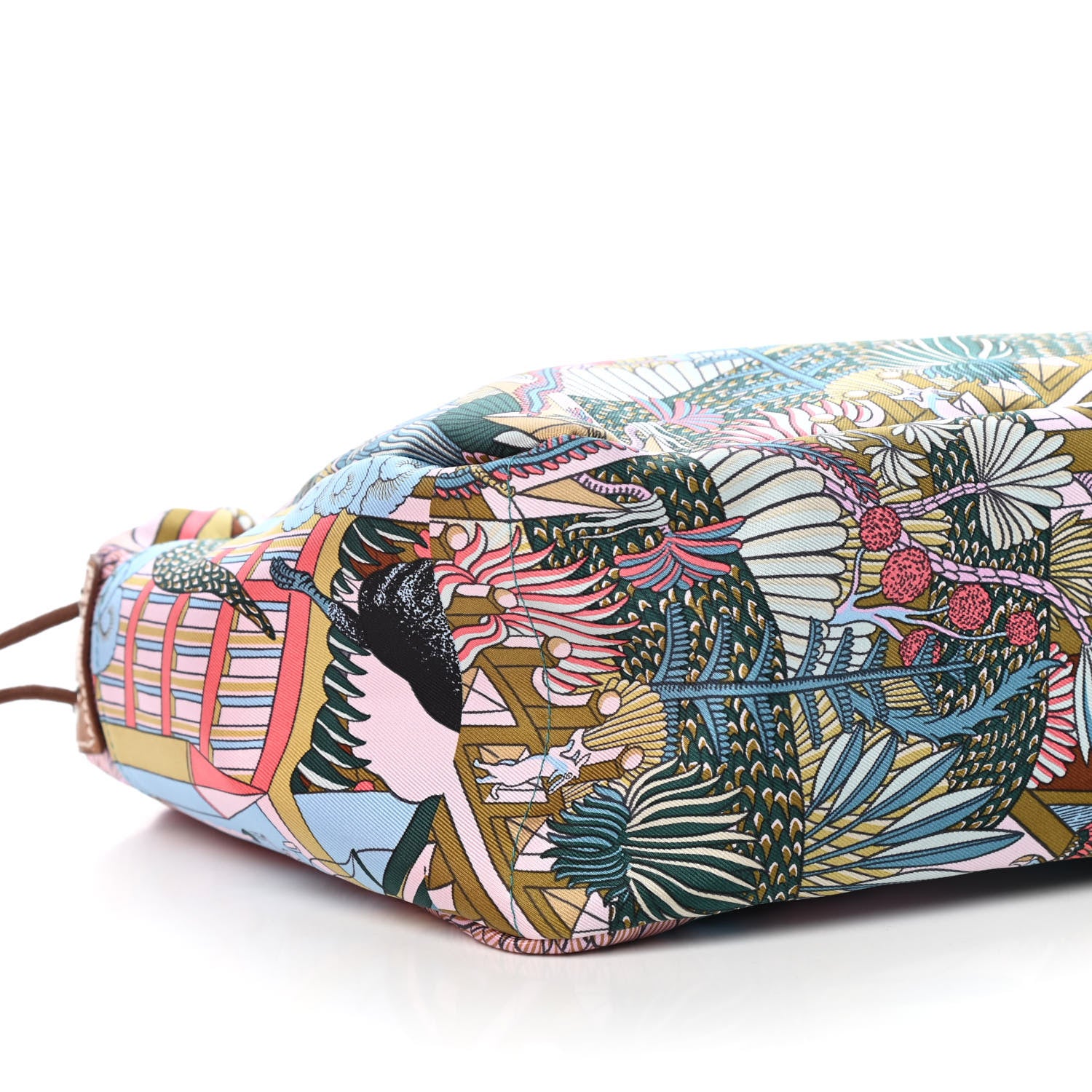 Hermes Silk Barenia Animapolis Fourbi 25 MM Pouch 7 of 9