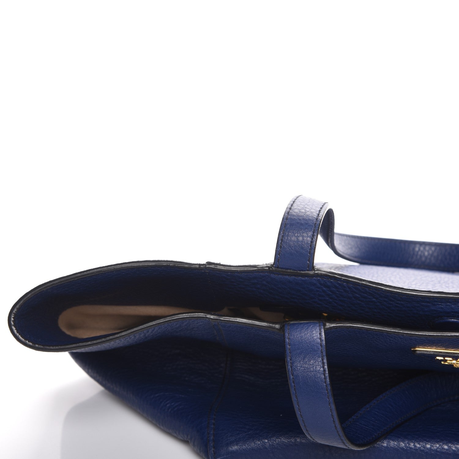Prada Vitello Daino Tote Inchiostro 10 of 12