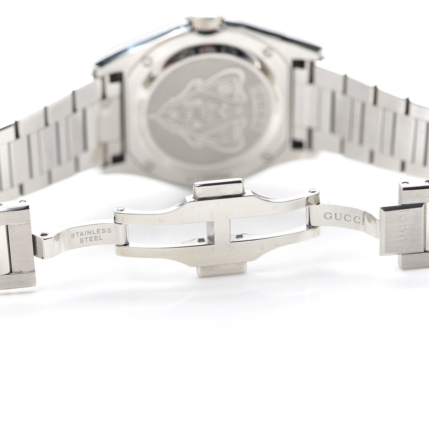 Gucci Stainless Steel 36mm Pantheon Quartz Watch Black 5 of 6