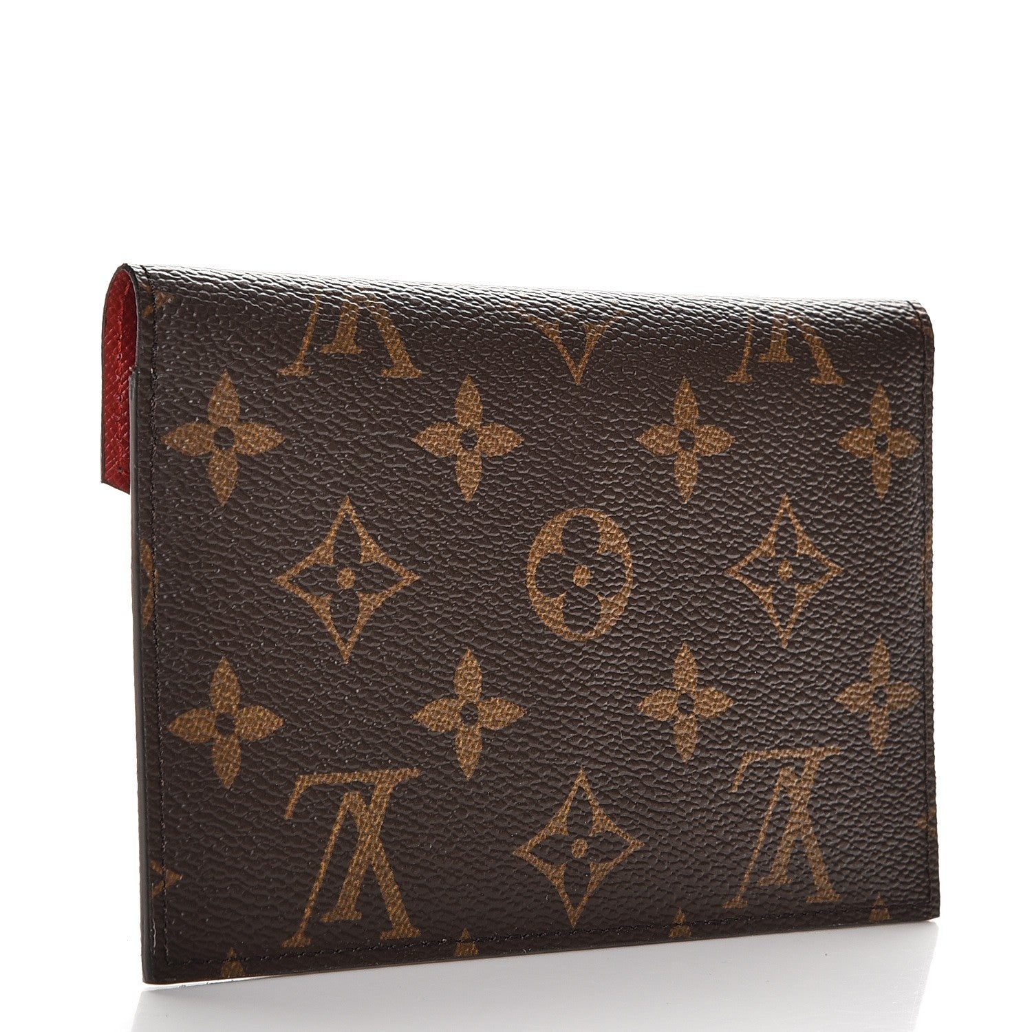 Louis Vuitton Monogram Daily Organizer Envelope Insert Red 3 of 6