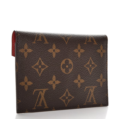 Louis Vuitton Monogram Daily Organizer Envelope Insert Red 3 of 6