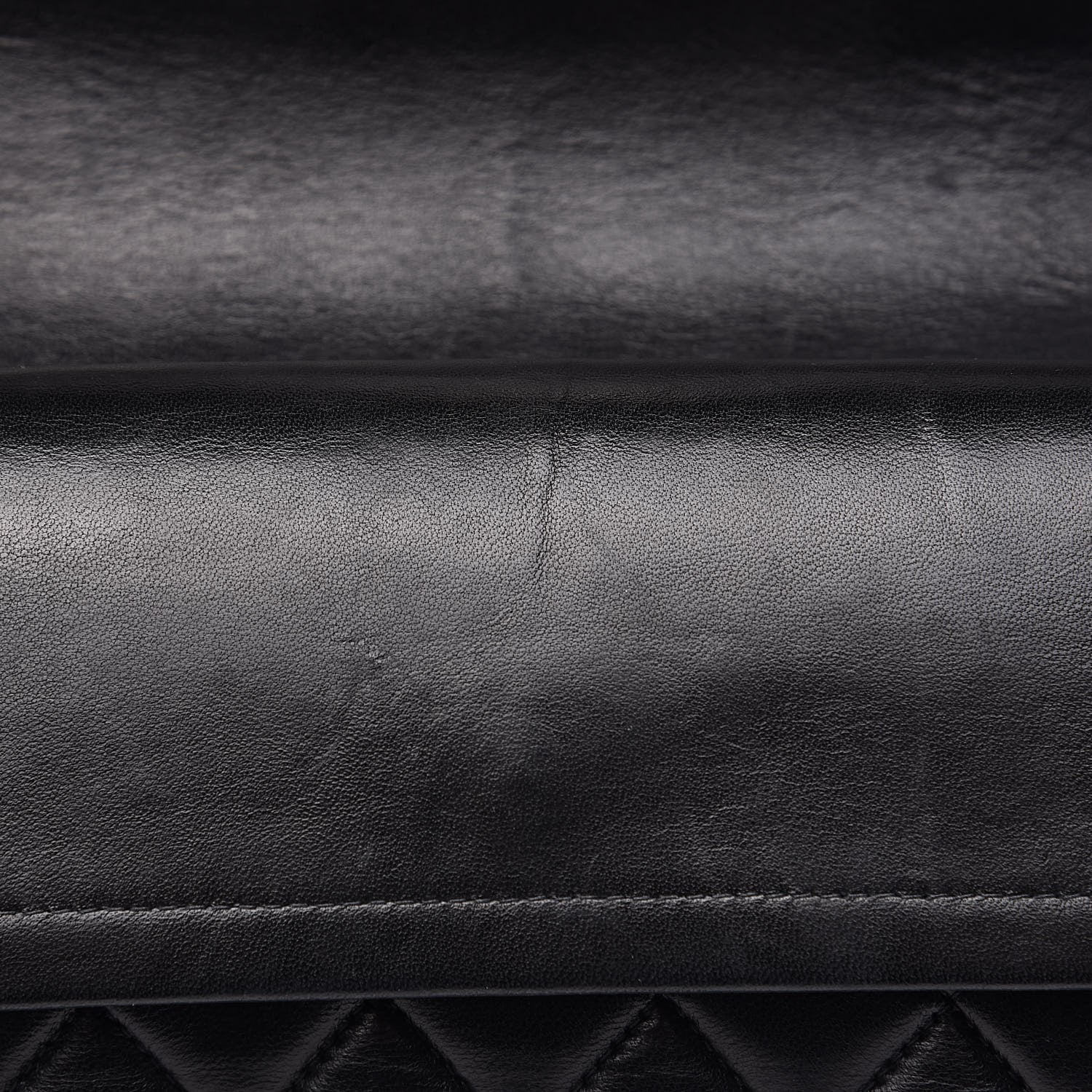Chanel Lambskin Quilted Medium Double Flap Black 15 of 17