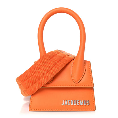Jacquemus Smooth Calfskin Le Chiquito Homme Orange 1 of 8