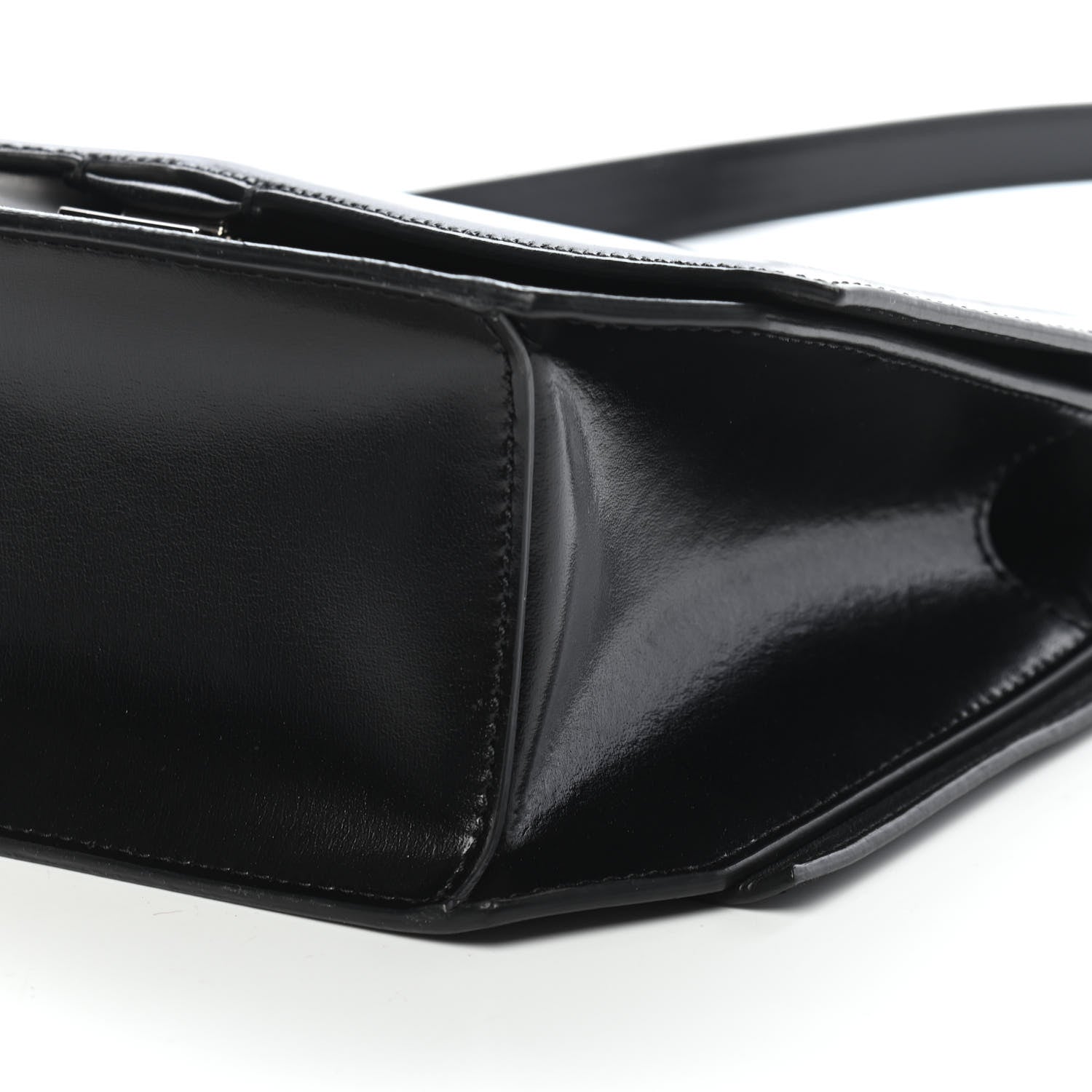 Givenchy Calfskin Medium Bow Cut Shoulder Bag Black 7 of 7