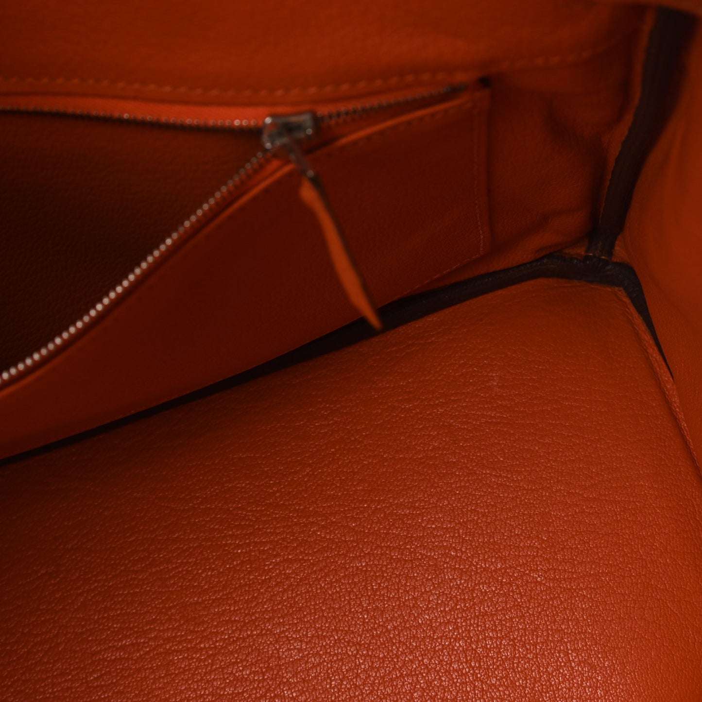 Taurillon Clemence Birkin 30 Orange