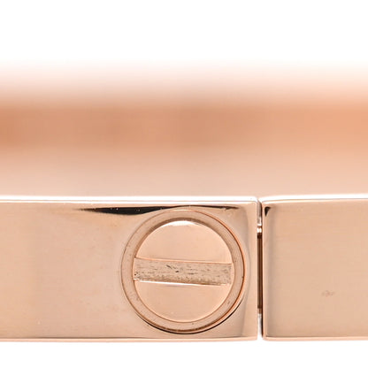 Cartier 18K Pink Gold Small LOVE Bracelet 17 4 of 6