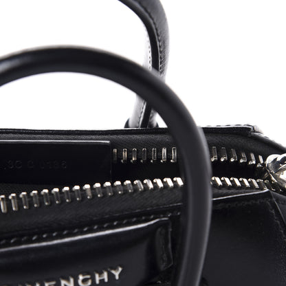 Givenchy Shiny Lord Calfskin Mini Antigona Black 9 of 10