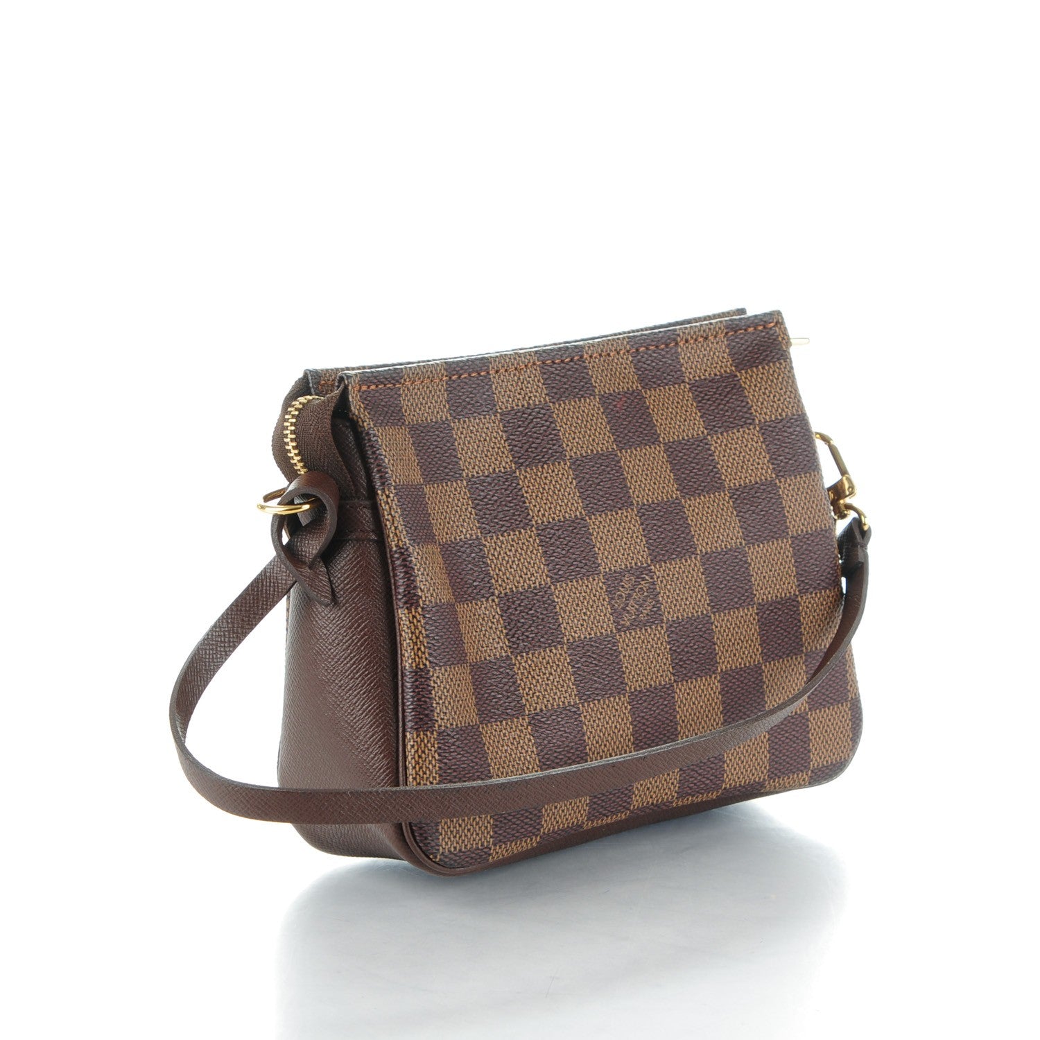 Louis Vuitton Damier Ebene Trousse Make Up Bag Pochette 3 of 7