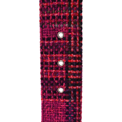 Chanel Tweed Logo Belt 80 32 Multicolor 5 of 7