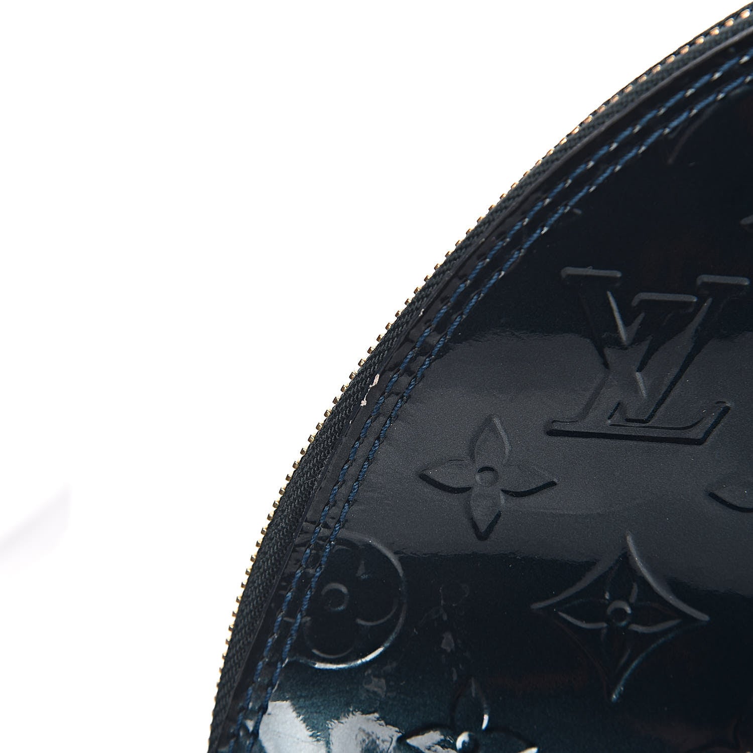 Louis Vuitton Vernis Alma GM Blue Nuit 11 of 42
