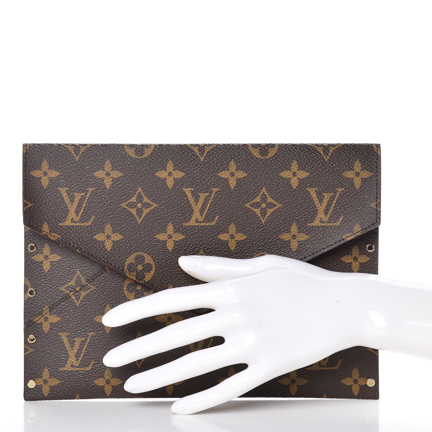 Louis Vuitton Monogram Rivets Enveloppe 2 of 7