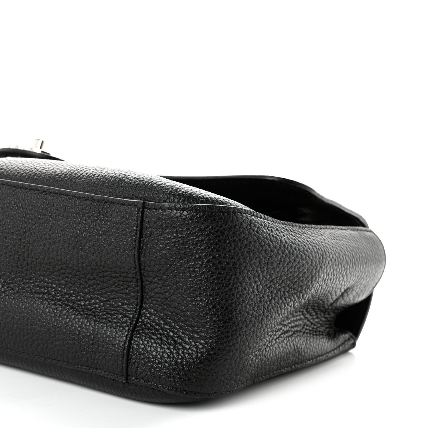 Chanel Grained Calfskin Small Souplissimo Maxi Flap Black 10 of 10