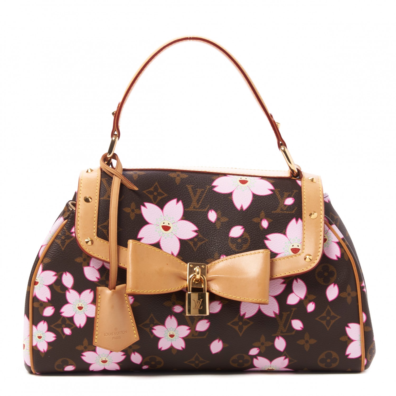 Louis Vuitton Monogram Cherry Blossom Sac Retro Bag Brown 1 of 9
