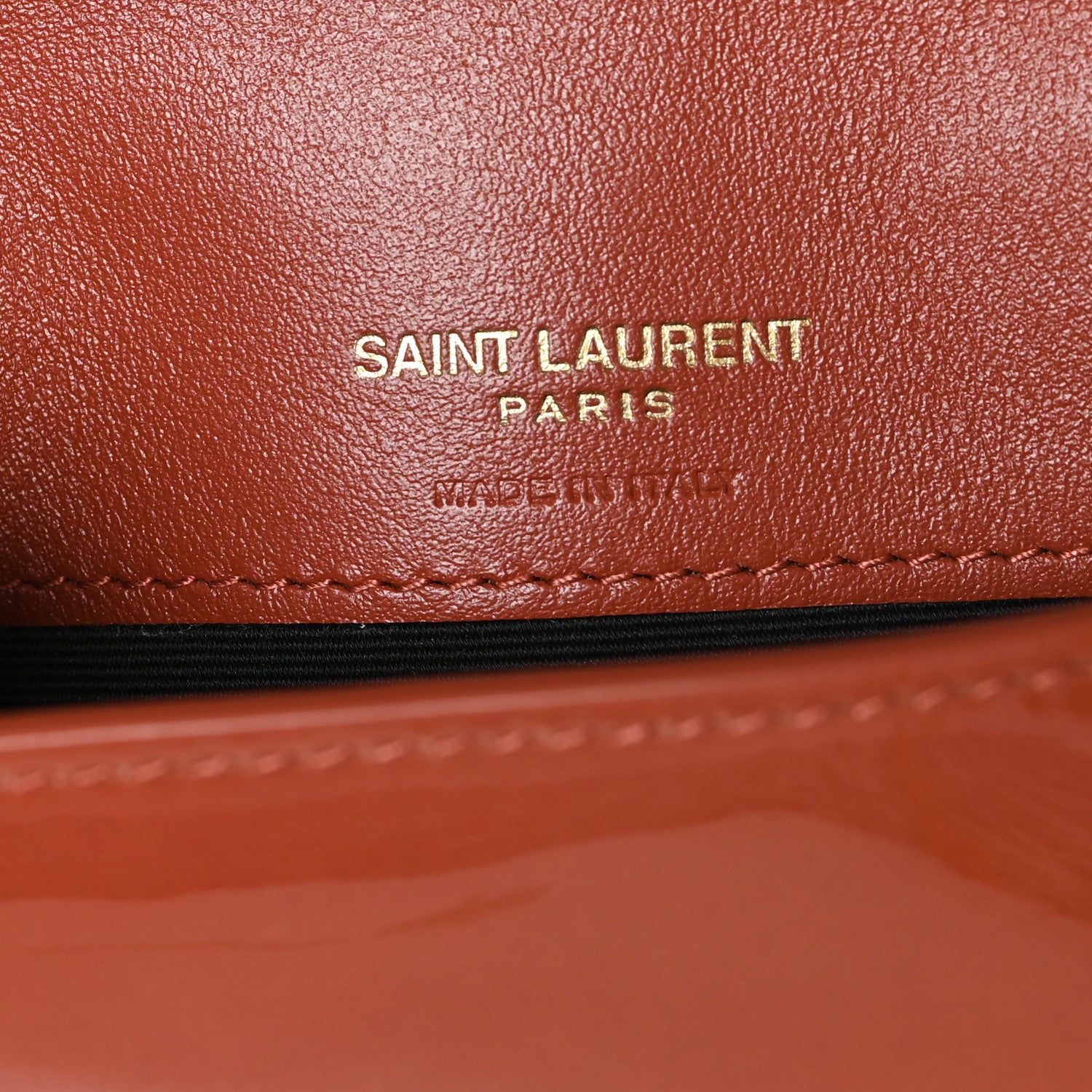 Saint Laurent Vernice Diamond Calfskin Monogram Phone Holder Crossbody Mild Rose 6 of 11