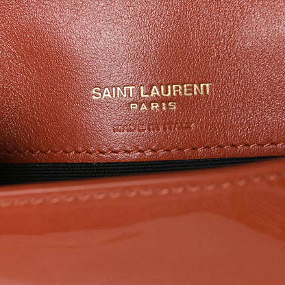 Saint Laurent Vernice Diamond Calfskin Monogram Phone Holder Crossbody Mild Rose 6 of 11