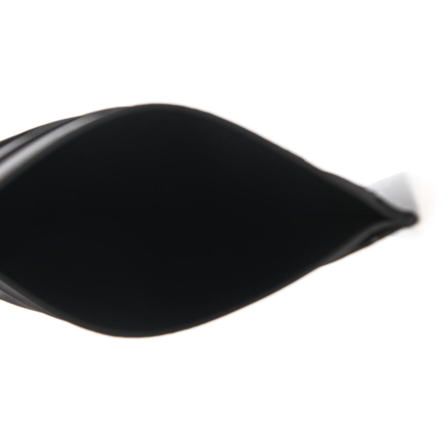 Soft Grained Calfskin Plain Card Holder Black