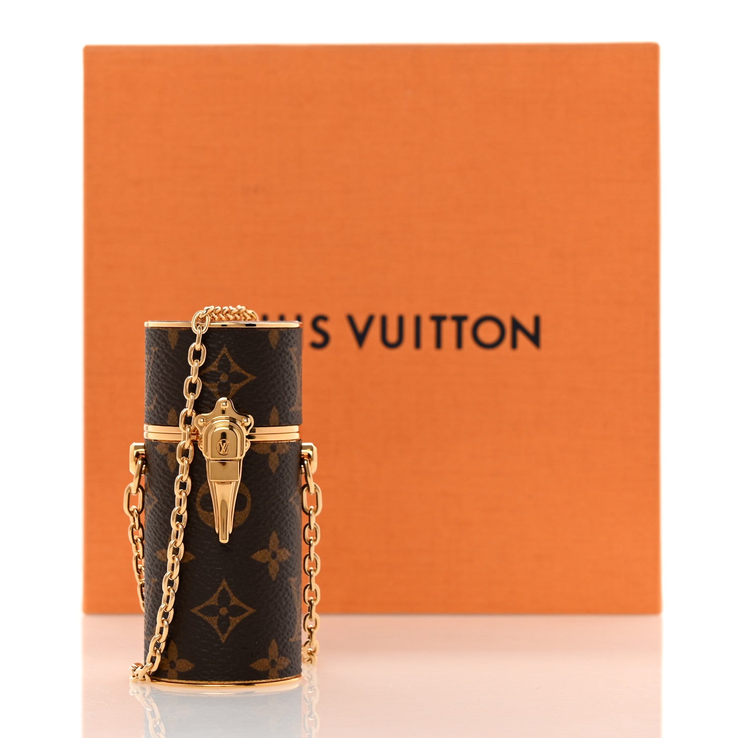 Louis Vuitton Monogram Chain Lipstick Case 7 of 7