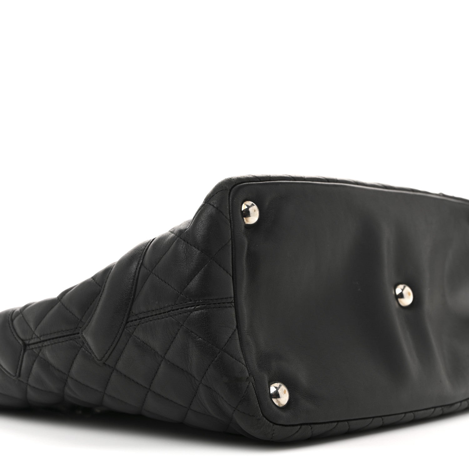 Chanel Calfskin Quilted Large Cambon Tote Black 9 of 14