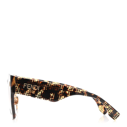 Fendi Acetate FF 53mm Sunglasses 0435/S Tortoise 3 of 9