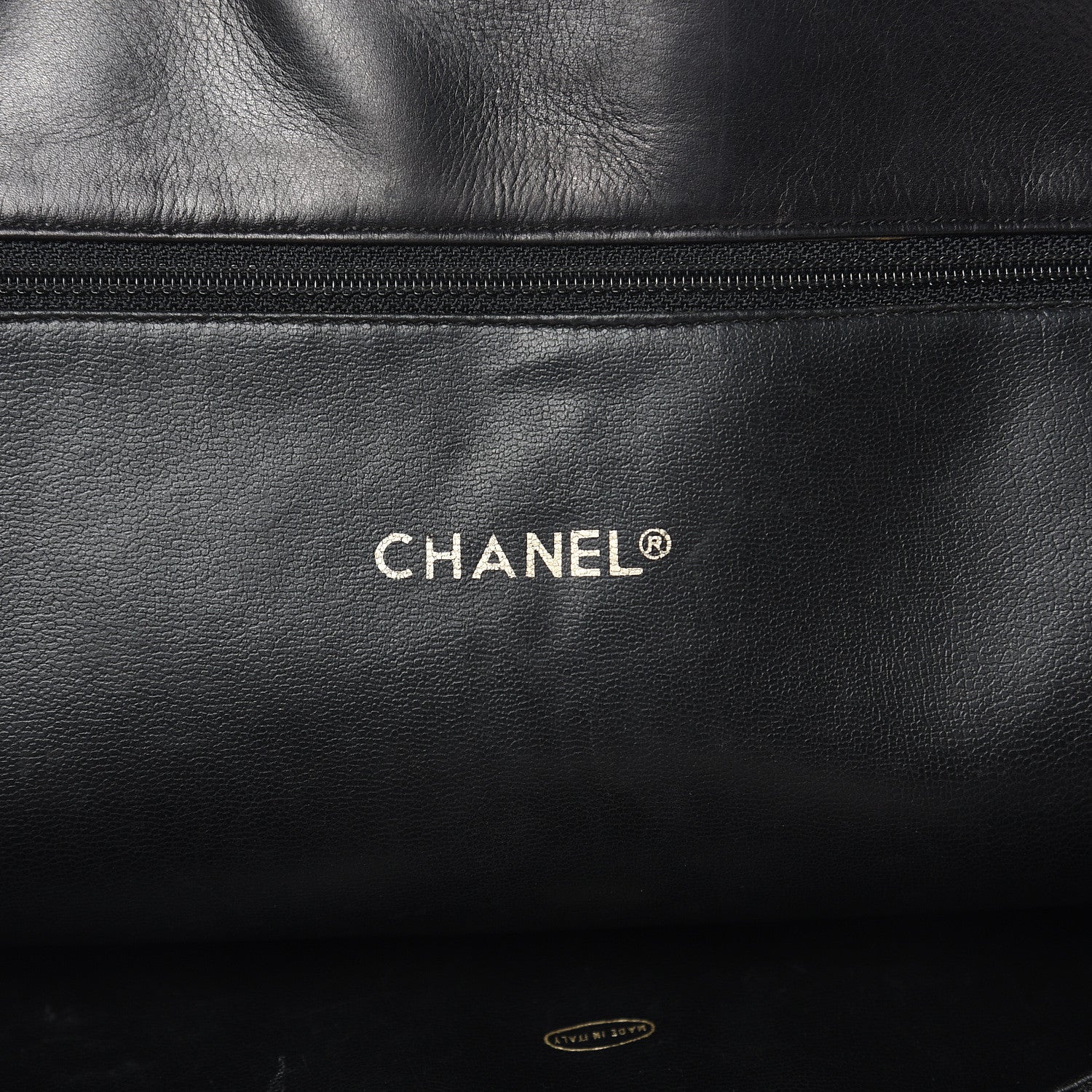Chanel Lambskin Quilted Shoulder Bag Black 6 of 16