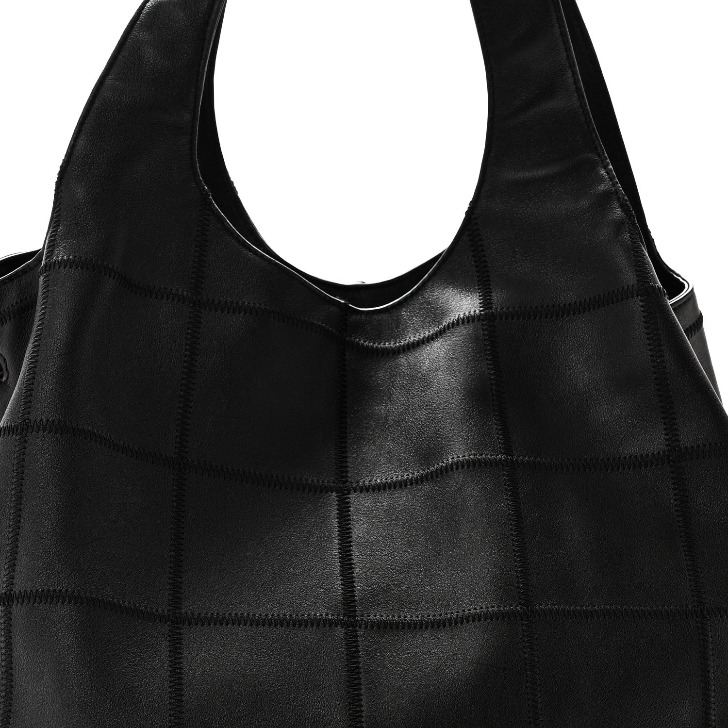 Chanel Calfskin Square Stitched Tassel Bag Black 8 of 10