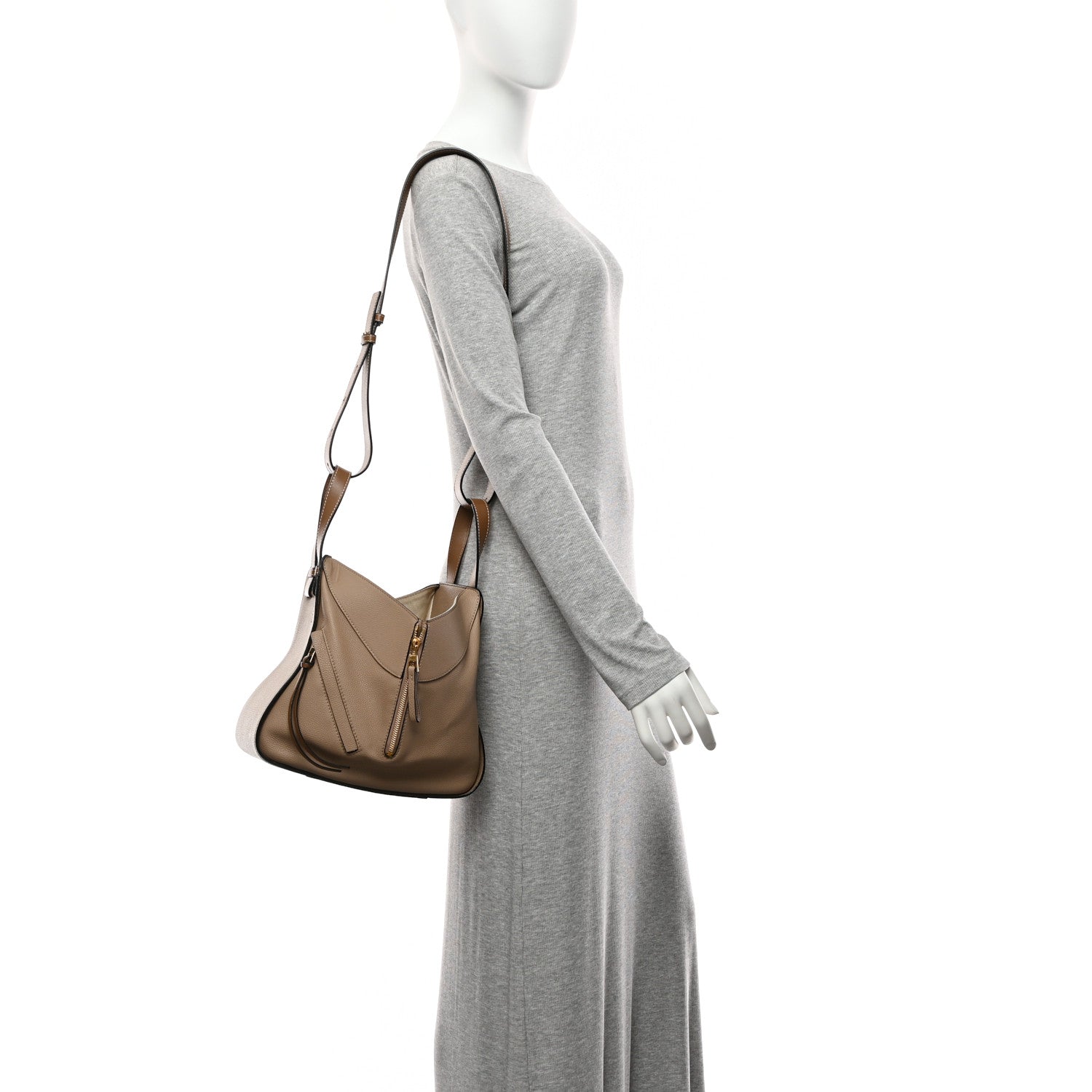 Loewe Calfskin Small Hammock Shoulder Bag Sand Mink 2 of 10