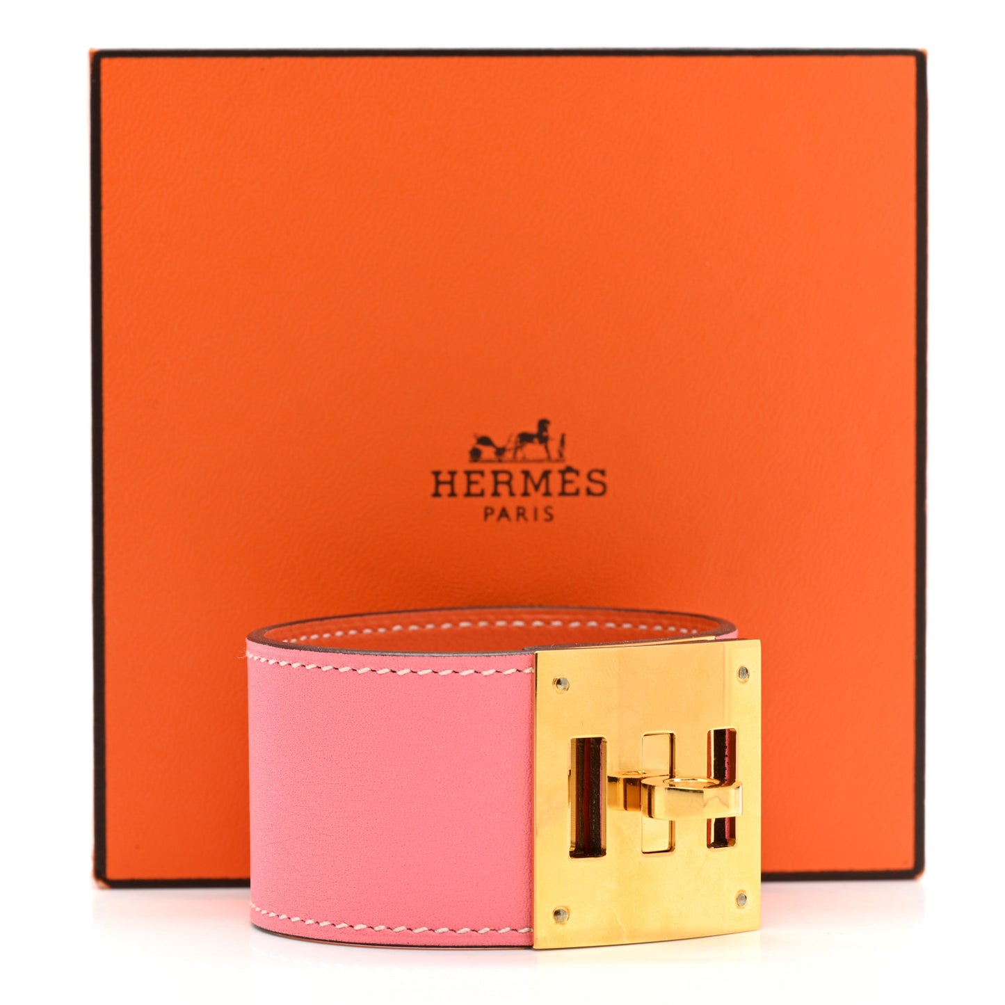 Swift Kelly Dog Bracelet T3 Rose D'Ete Orange