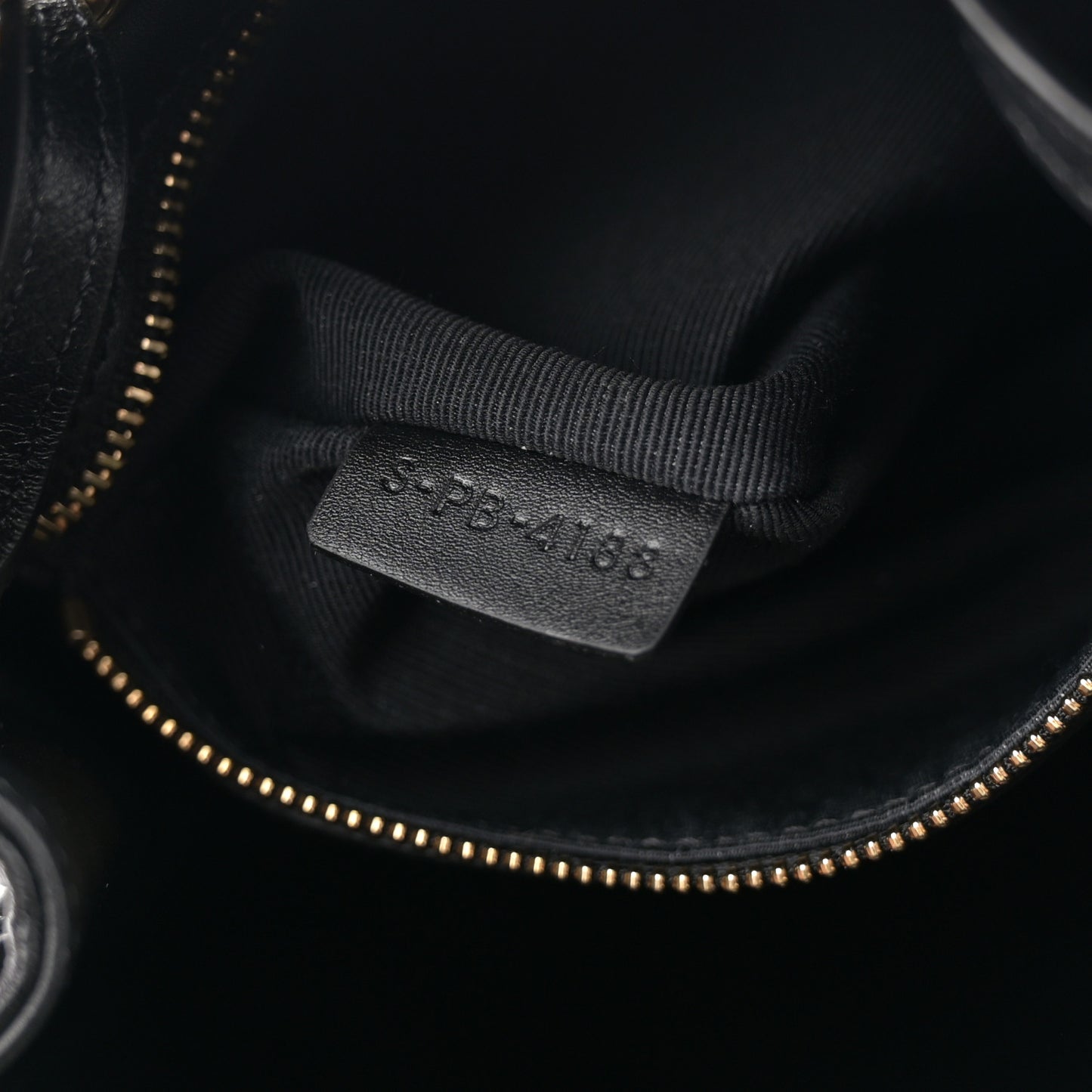Calfskin Quilted Small C Backpack Black Black