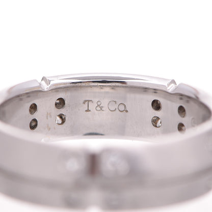 Tiffany 18K White Gold Diamond Streamerica Ring 47 4 5 of 5
