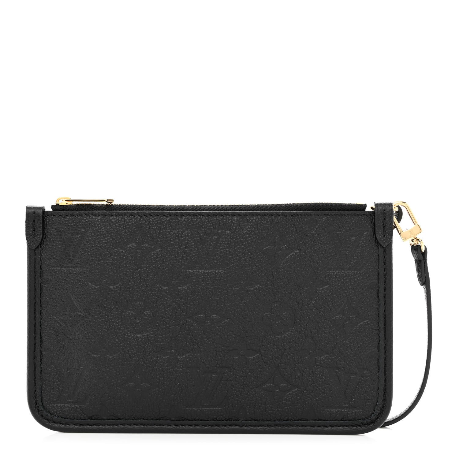 Louis Vuitton Empreinte Carryall PM Pochette Black 1 of 8