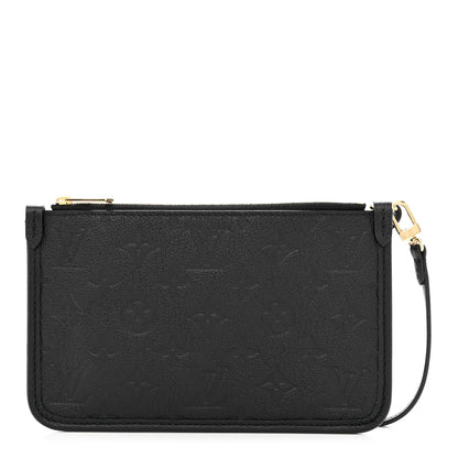 Louis Vuitton Empreinte Carryall PM Pochette Black 1 of 8