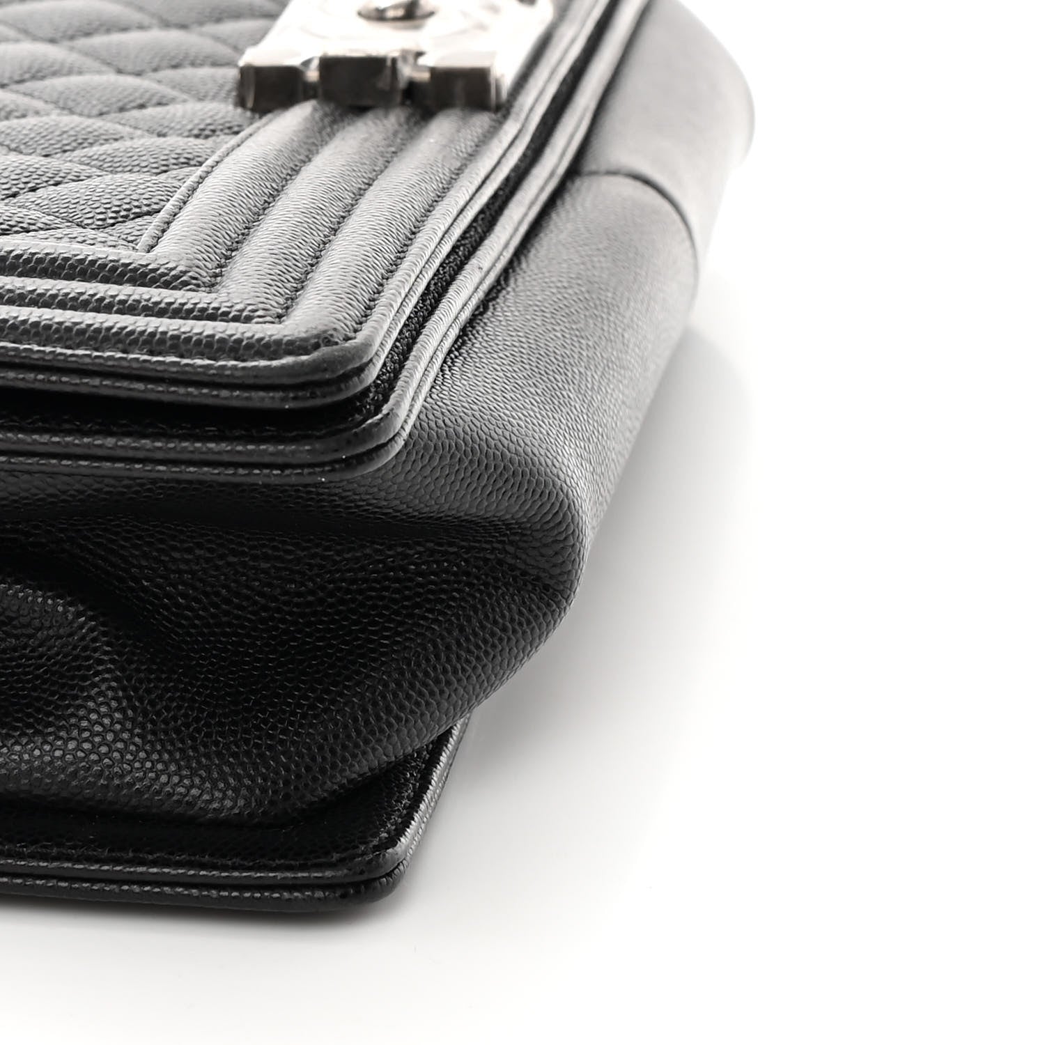 Chanel Caviar Quilted Large Boy Flap Black 12 of 14