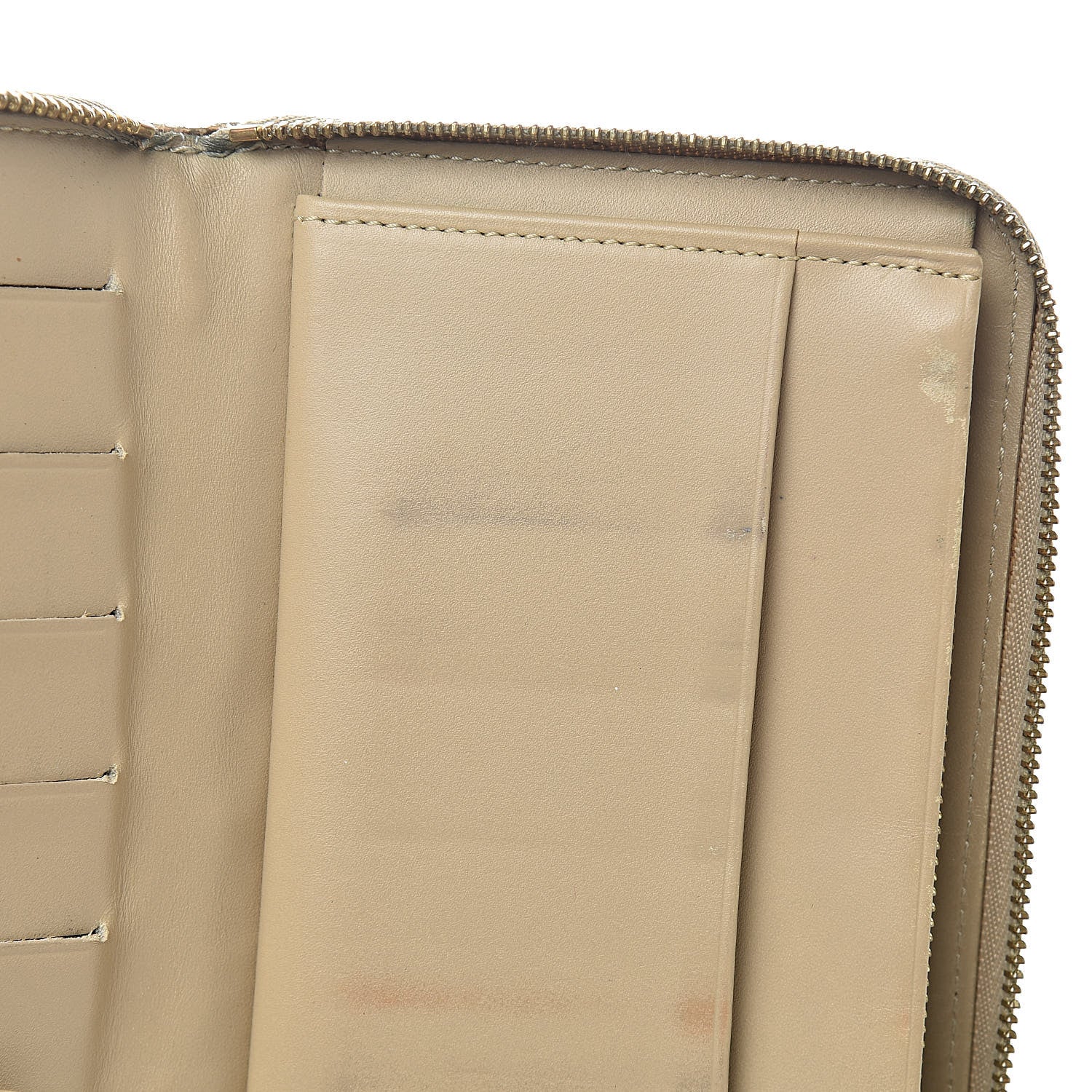 Louis Vuitton Vernis Zippy Compact Wallet Gold 9 of 18