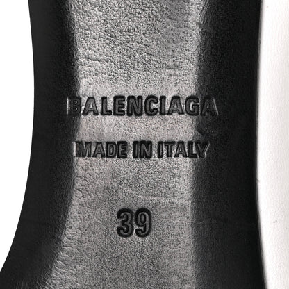 Balenciaga Soft Nappa Square Knife 80mm Pumps 39 White 6 of 8