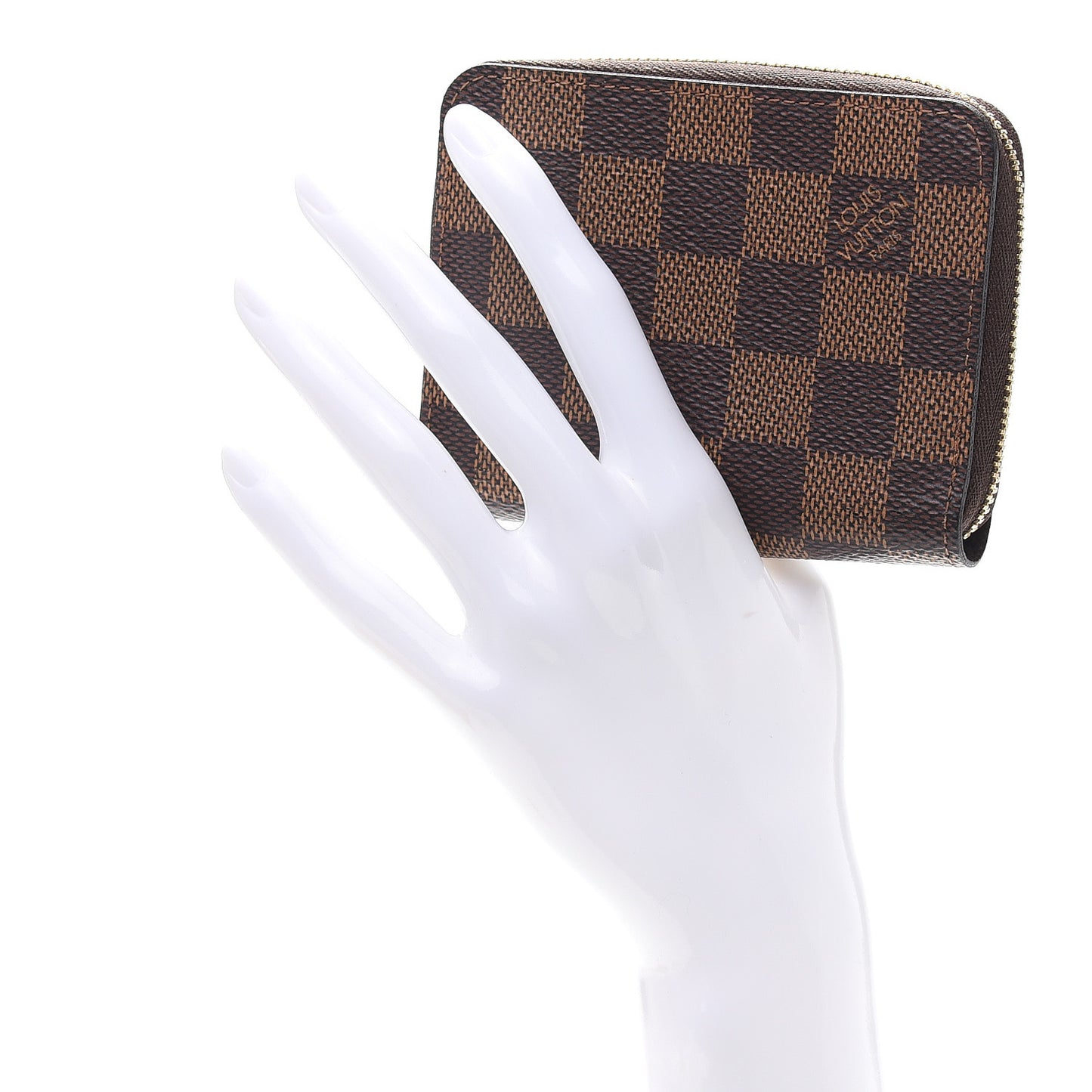 Damier Ebene Zippy Coin Purse