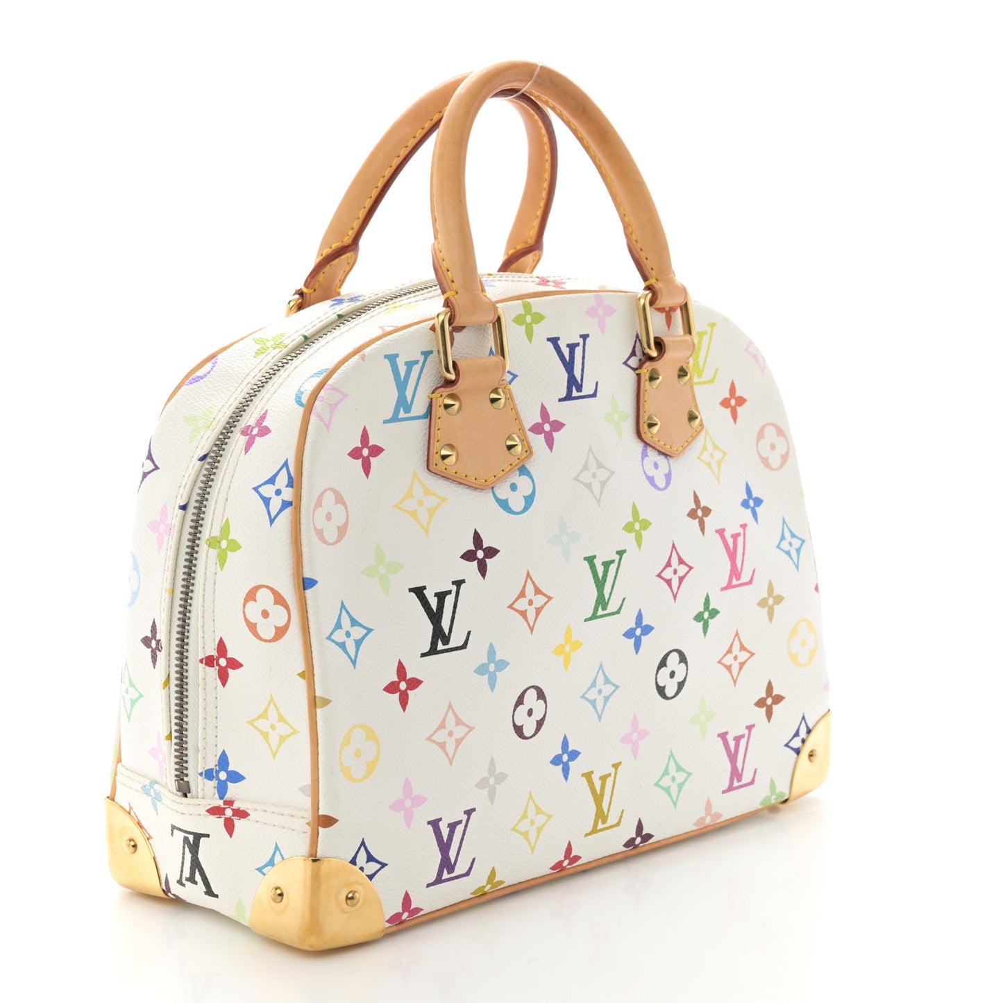 Monogram Multicolor Trouville White