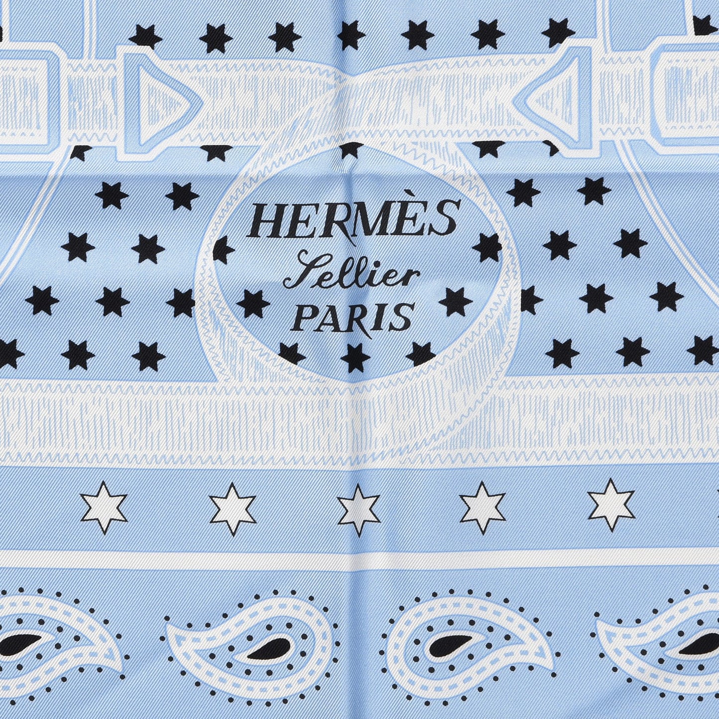 Silk Eperon D'Or Bandana Sellier Shawl 140