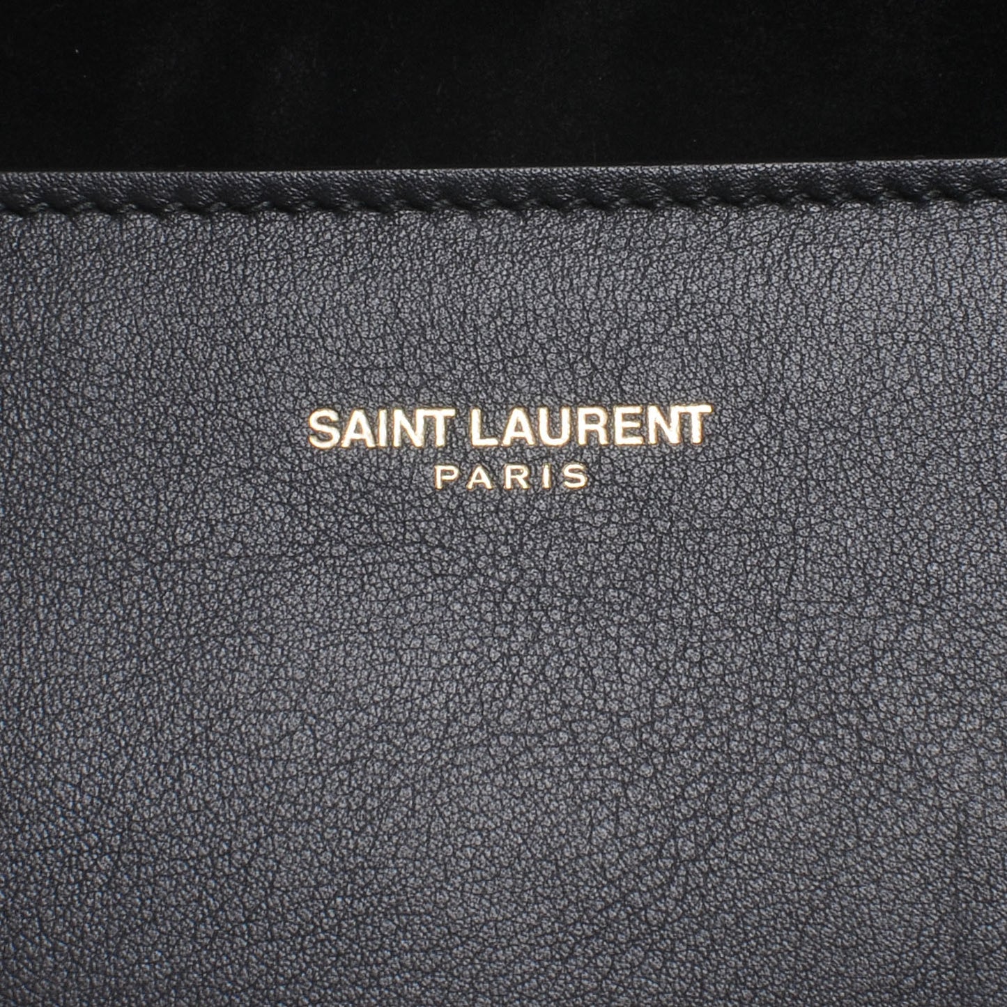 Leather ChYc Clutch Black