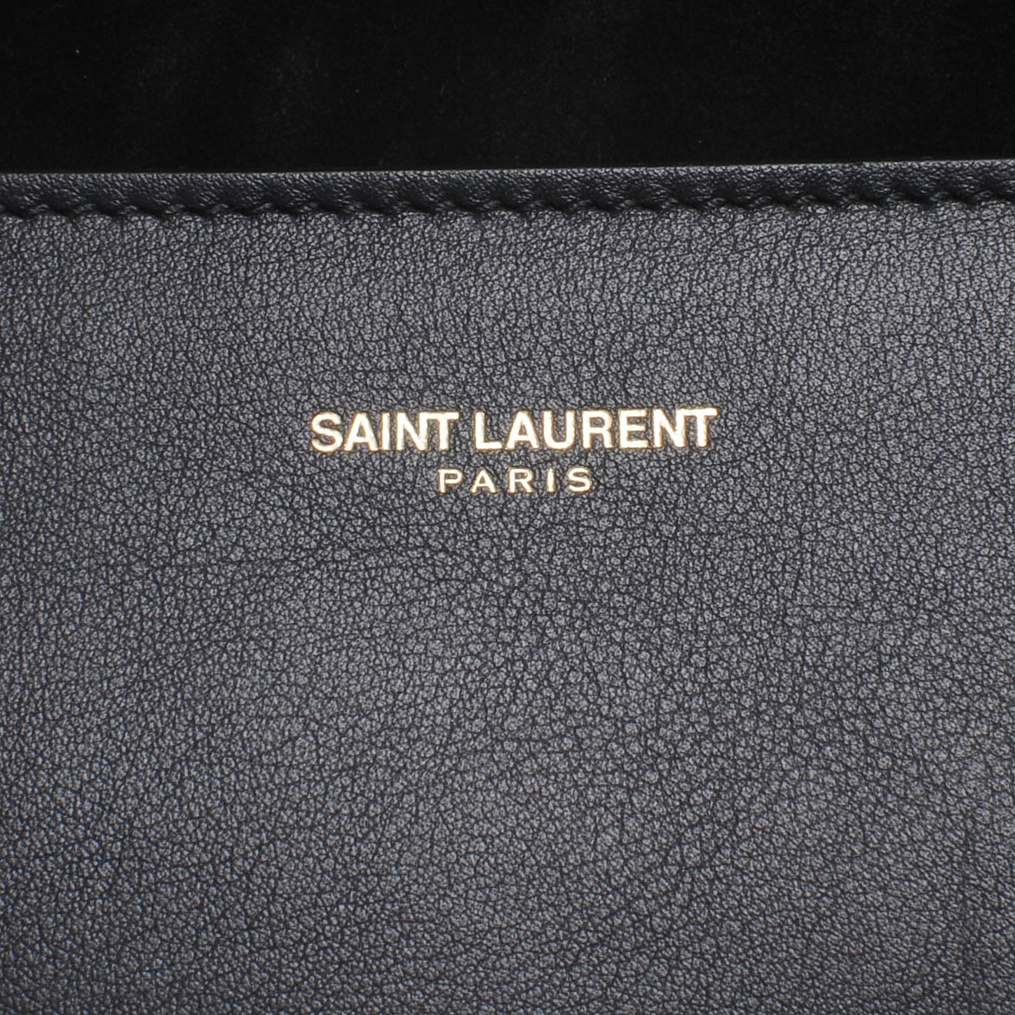 Saint Laurent Leather ChYc Clutch Black 5 of 8